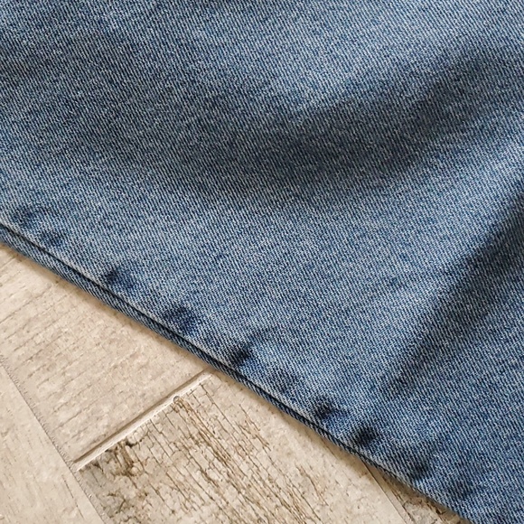 Old Navy Wide Leg Extra High Rise Size 4 Petite Women's Ankle Jeans 100% Cotton - Picture 2 of 11